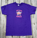 Purple Western Cowgirl Graphic Tee – Country Music Graphic T-Shirt (Size Large)