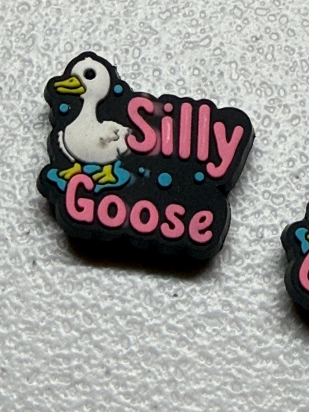 Silly Goose Focal Silicone Bead | Green | For Keychains, Bracelets, Pens & Necklaces
