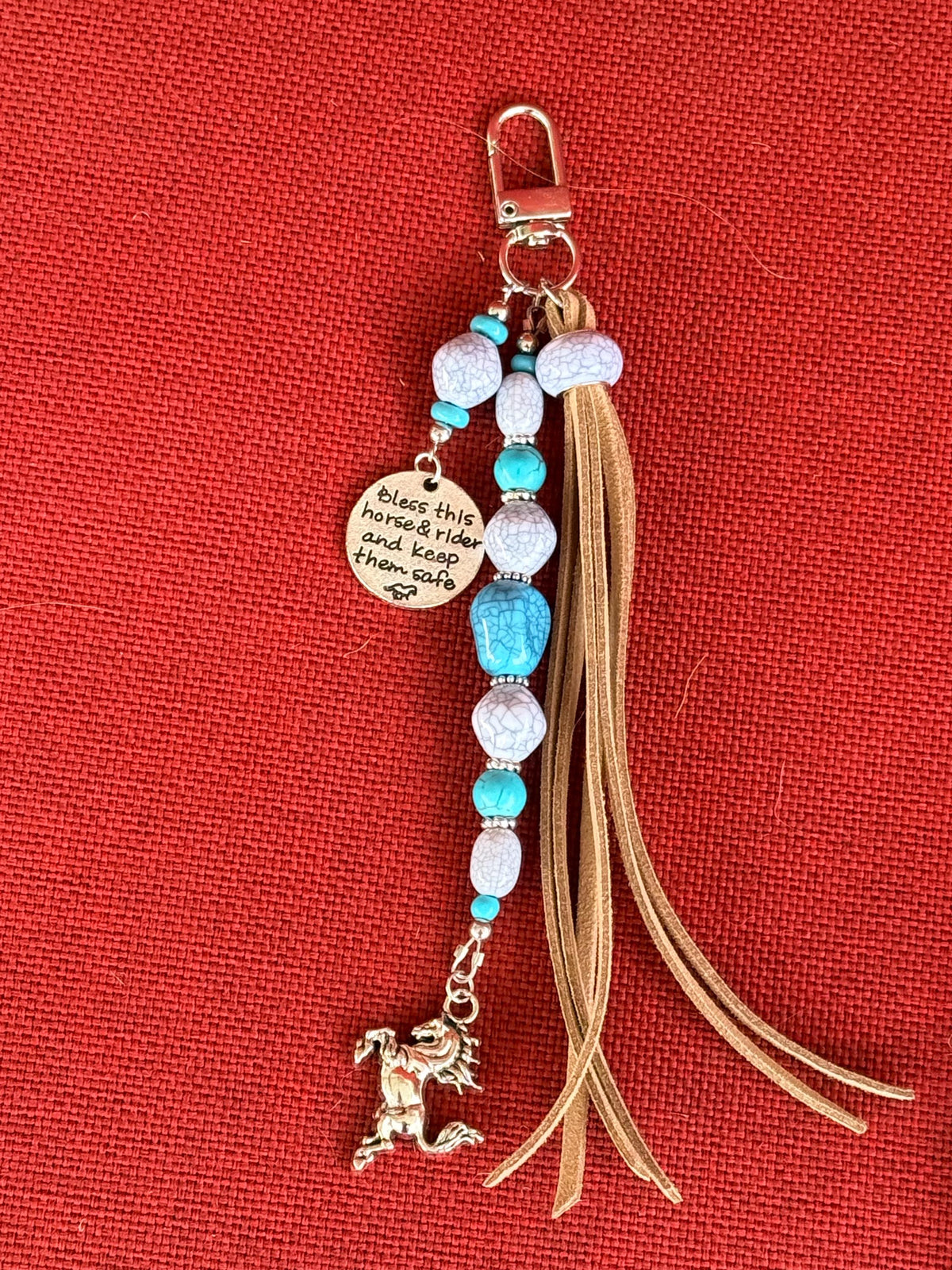 Bless This Horse & Rider Western Charm | Bridle & Saddle Accessory
