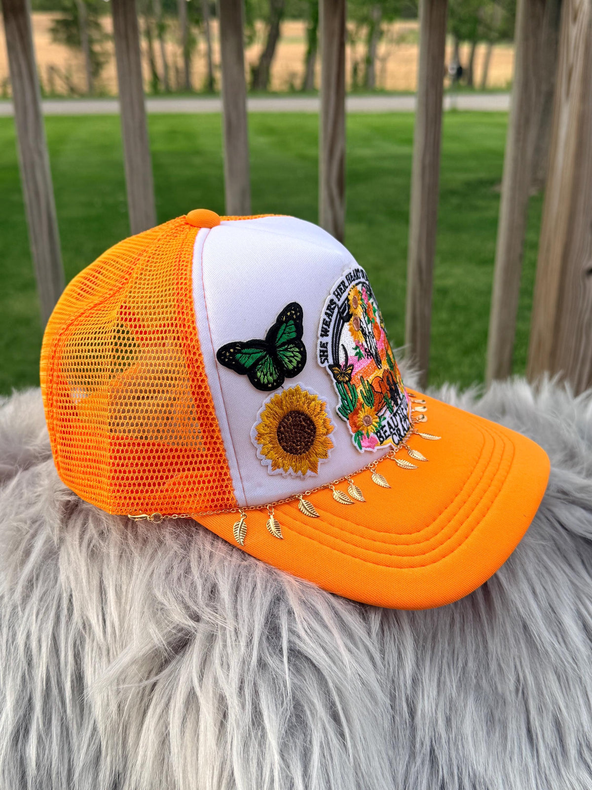 Heart On Her Sleeve Western Trucker Hat | Country Music Concert Cap