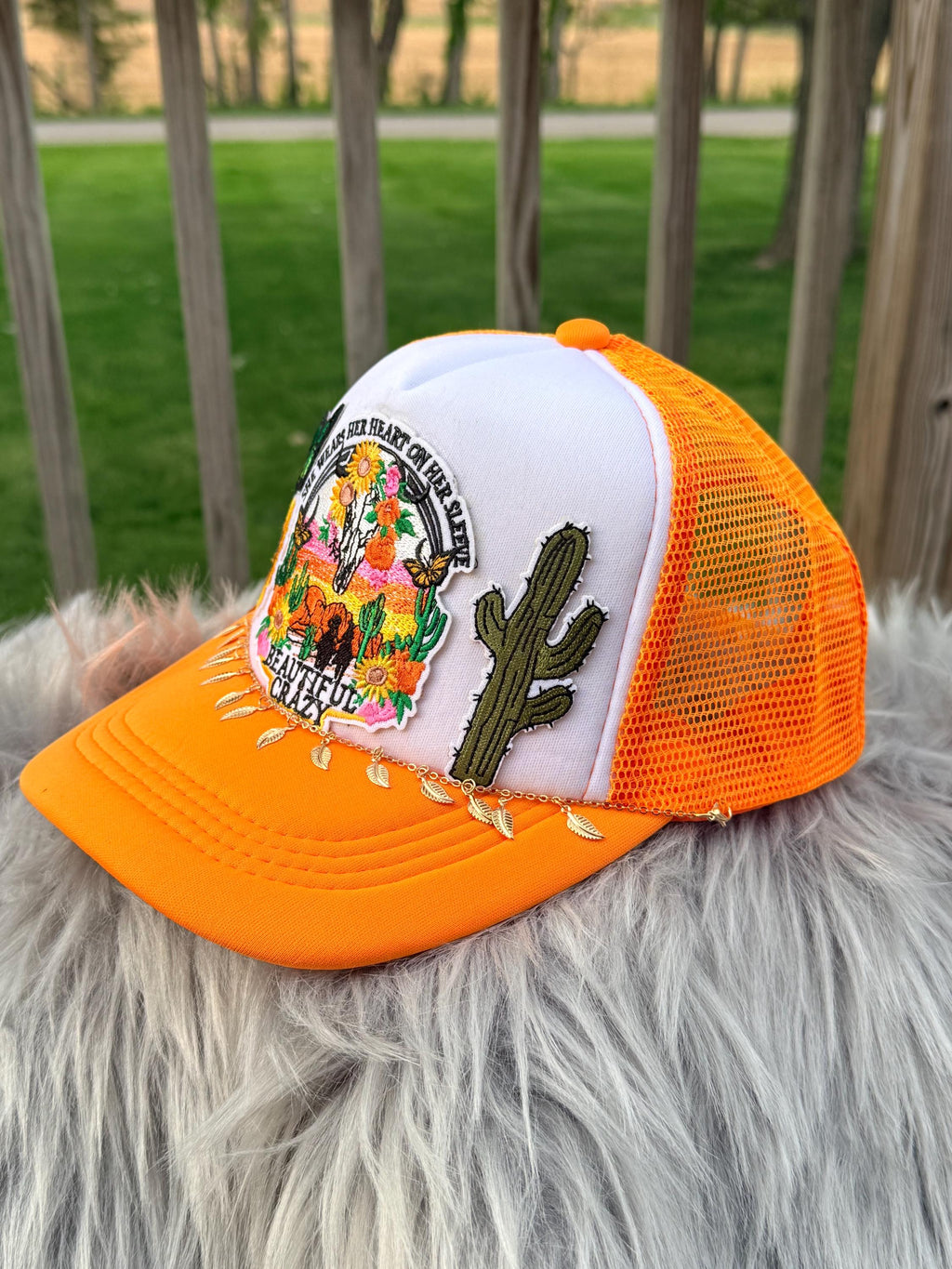 Heart On Her Sleeve Western Trucker Hat | Country Music Concert Cap