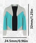 Fringe Jacket & Bell Bottom Jeans Silicone Focal Beads – Country Western Craft Beads